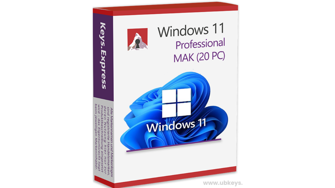 Power of Windows 11 Pro: A Journey with MAK 20PC