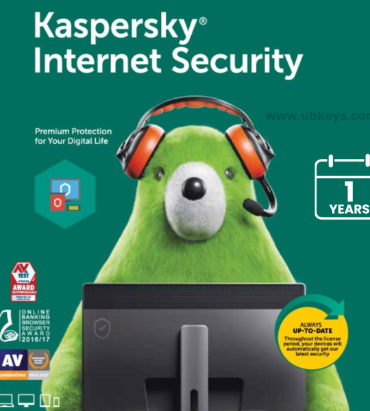 Kaspersky Internet Security 2023 1 Year (e-License)